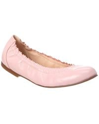 French Sole - Cecila Leather Flat - Lyst
