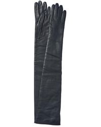 Portolano - Leather Cashmere-lined Long Gloves - Lyst
