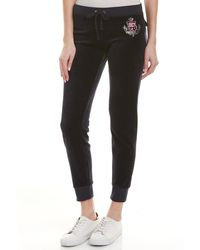 Juicy Couture - Zuma Velour Track Pant - Lyst