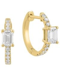 Effy Fine Jewelry - 14K 0.78 Ct. Tw. Lab-Grown Diamond Earrings - Lyst