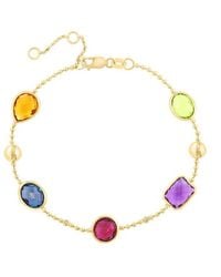 Effy Fine Jewelry - 14K 9.11 Ct. Tw. Diamond & Gemstone Bracelet - Lyst