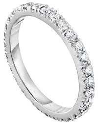 Diana M. Jewels - Fine Jewelry Platinum 0.75 Ct. Tw. Diamond Eternity Ring - Lyst