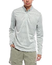 adidas - Core Print 1/4-zip Pullover - Lyst