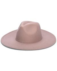 San Diego Hat - Faux Felt Wide Brim Fedora - Lyst