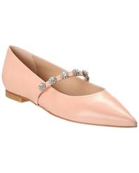 Stuart Weitzman - Justina Leather Mary Jane - Lyst