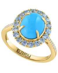 Effy Fine Jewelry - 14K 3.47 Ct. Tw. Diamond & Gemstone Ring - Lyst