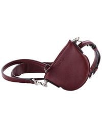 Gucci - Burgundy Leather B Crossbody Nano (Authentic Pre-Loved) - Lyst