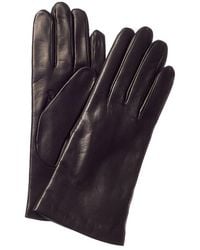 Portolano - Cashmere-Lined Leather Gloves - Lyst
