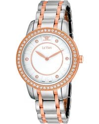 Le Vian - Le Vian Stainless Steel Diamond Watch - Lyst