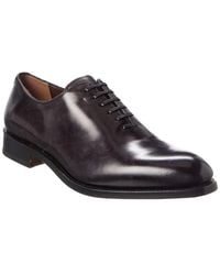 Ferragamo - Angiolo Leather Oxford - Lyst