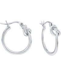 Donatello Gian - Hoop Earrings - Lyst