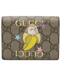 Gucci - Gg Supreme Canvas Card Case Wallet (Authentic Pre-Loved) - Lyst
