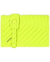 Balenciaga - Leather Car Flap Bag With Strap - Lyst