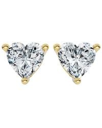 Lab Grown Diamonds - 14K 2.00 Ct. Tw. Lab-Grown Diamond Earrings - Lyst