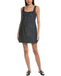 Kenneth Cole - Twill Shift Dress - Lyst