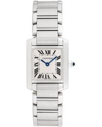 Cartier - Tank Francaise Watch, Circa 2000S (Authentic Pre-Owned) - Lyst