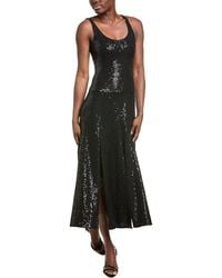 Michael Kors - Embellished Slice Slits-Hem Midi Tank Dress - Lyst