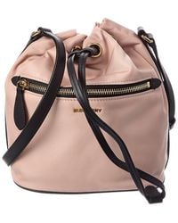 Burberry - Drawstring Nylon Bucket Bag - Lyst