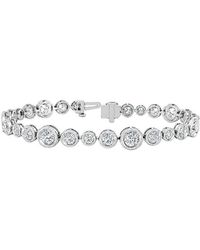 Lab Grown Diamonds - 14K 5.13 Ct. Tw. Lab-Grown Diamond Tennis Bracelet - Lyst