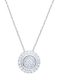 Diana M. Jewels - Fine Jewelry 14k 0.30 Ct. Tw. Diamond Pendant Necklace - Lyst