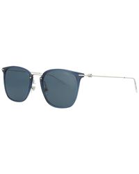 Montblanc Mb0157sa 53mm Sunglasses - Blue