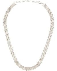 Meshmerise - 0.15 Ct. Tw. Diamond 18K Over Necklace - Lyst