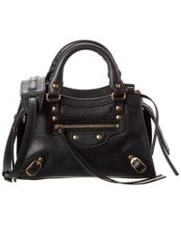 Balenciaga - Neo Classic Mini Leather Shoulder Bag - Lyst