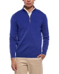 N.Peal Cashmere - Carnaby Cashmere 1/2-Zip Sweater - Lyst
