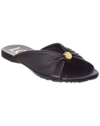 Loewe - Pebble Soft Leather Slide - Lyst