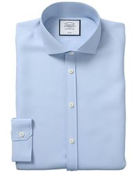 Charles Tyrwhitt - Non-iron Poplin Cutaway Super Slim Fit Shirt - Lyst