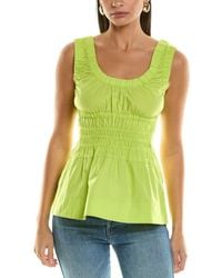 Proenza Schouler - Label Gathered Tank Top - Lyst