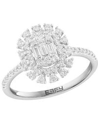 Effy Fine Jewelry - 14K 0.63 Ct. Tw. Diamond Ring - Lyst