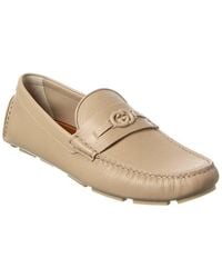 Gucci - Driver Leather Loafer - Lyst