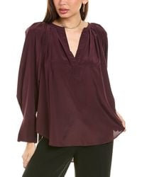 A.L.C. - Nomad Silk-blend Blouse - Lyst