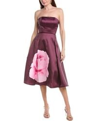 Rene Ruiz - Midi Cocktail Dress - Lyst
