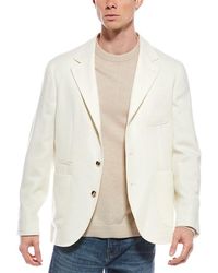 Brunello Cucinelli - Wool-Blend Blazer - Lyst