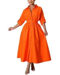 Emma way - Midi Dress - Lyst