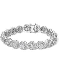 Haus of Brilliance - 14K 9.53 Ct. Tw. Diamond Link Bracelet - Lyst