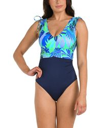 24th & Ocean - Aegean Tropics Swimsuit - Lyst
