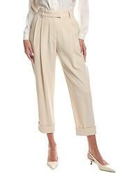 Brunello Cucinelli - Wool-Blend Pant - Lyst
