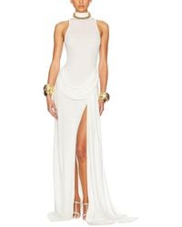 Adele Berto - Solid Maxi Dress - Lyst