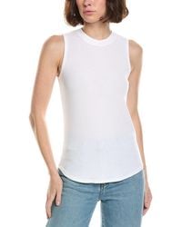 Tahari - Ribbed Tank Top - Lyst