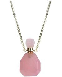 Eye Candy LA - Gemstone Aromatherapy Bottle Necklace - Lyst
