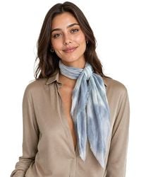 Blue Pacific - Tie-Dye Cashmere-Blend Neckerchief - Lyst