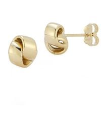 Ember Fine Jewelry - 14k Love Knot Studs - Lyst