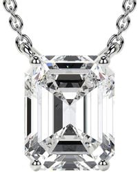 Lab Grown Diamonds - 14K 3.00 Ct. Tw. Lab-Grown Diamond Necklace - Lyst