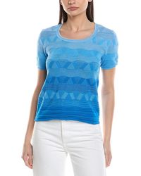 Missoni - Missoni Wave-Pattern Knit Sweater - Lyst
