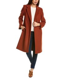 Cole Haan - Single-breasted Wool-blend Coat - Lyst