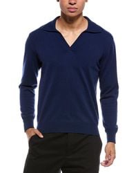 N.Peal Cashmere - 100% Cashmere Polo Shirt - Lyst