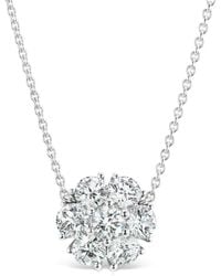 Lab Grown Diamonds - 14k 2.50 Ct. Tw. Lab-grown Diamond Pendant Necklace - Lyst